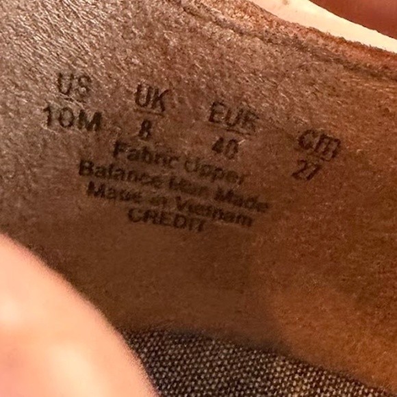 Dr. Scholl’s Women’s Suede Lace-Up Heeled Oxford Shoes Tan Brown US 10M - Picture 4 of 8